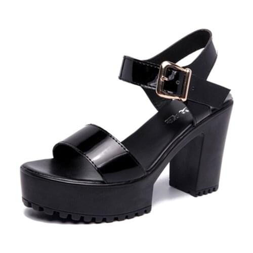 2021 Fashion Peep Toe WomenS Heel Summer Shoes Female Wedge Heel Woman Sandals Platform Size 32 34 35 36 37 38 39 40 41 43