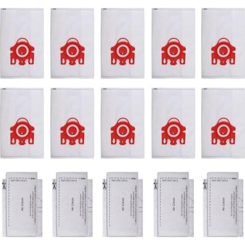 20x Dust Bag Vacuum Cleaner Filter Bag for Miele FJM Air Clean Vacuum Cleaner