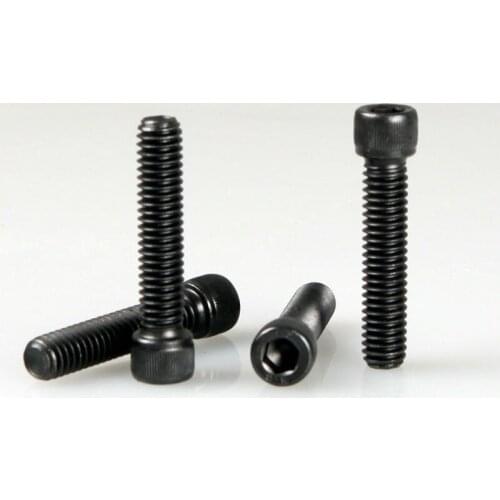 4PCS 12.9 Hexagon Screw The Whole Tooth The Whole Tooth Socket Screws Hexagonal Bolts M6 * 55mm