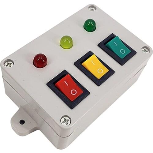 DIY Busy Board Red Yellow Green Light Road Sign Traffic Light Safety with Switch Learning Montessori Early Education Kids Toys