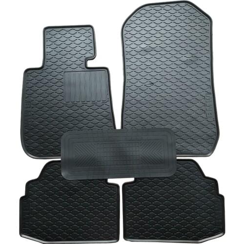 Cutom No Odor Carpets Waterproof Rubber Car Floor Mats for 2004-2011year BMW 3 Series 318i 320i E90 E91