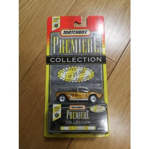 Matchbox 1/64 premiere 62 convette Collection Metal Die-cast Simulation Model Cars Toys