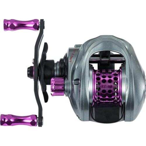 PW100 Fishing Weel Power Wind Baitcast Reel Lightweight Casting Reels Ultra-Light Carbon Micro-Throwing Baitcasting Reel