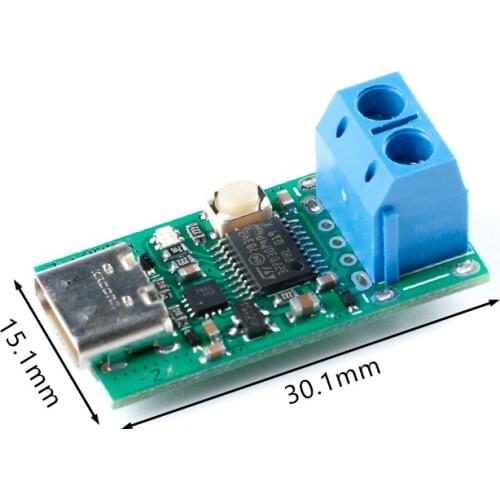 Type-C USB-C PD2.0 PD3.0 Trigger to DC Spoof Scam Fast Quick Charge Detector USB-PD Notebook Power Supply Change Board Module