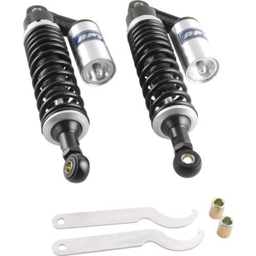 320mm Black Silver Motorcycle Universal Air Shock Absorber Rear Suspension Damping For Yamaha Motor Scooter ATV Quad Motorcycle