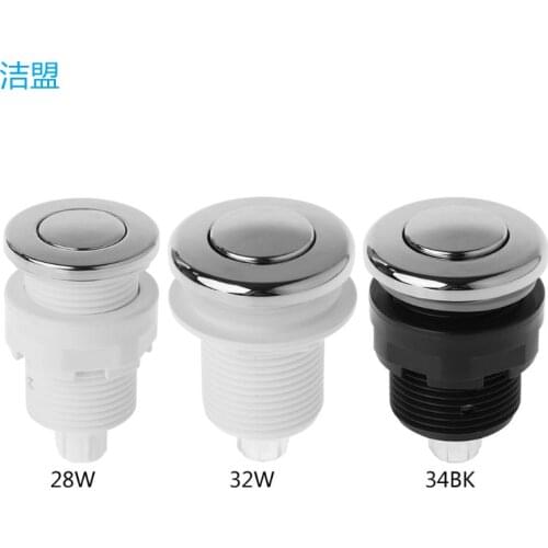 Air Pressure Switch On Off Push Button For Bathtub Garbage Disposal Whirlpool Dropshipping