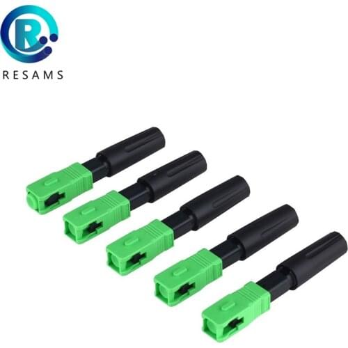 FTTH CIXI LX-04 Cold Joint Easy To Use Fiber Covered Wire SC APC Quick Connector Optic Fast Free Shipping Optical 50mm Length SC