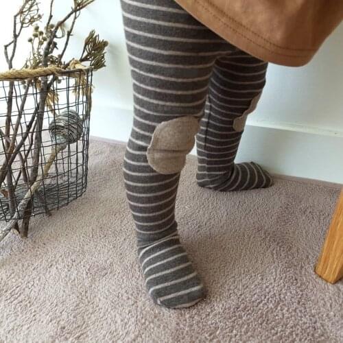 Striped Baby Girls Tights Newborn Pantyhose for Boys Knit Baby Tights Childrens Baby Stockings Solid Baby Girls cloth Stocking