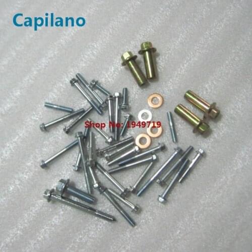 Motorcycle CG125 engine screw for Honda 125cc CG 125 engine hardware complete screws nuts spare parts