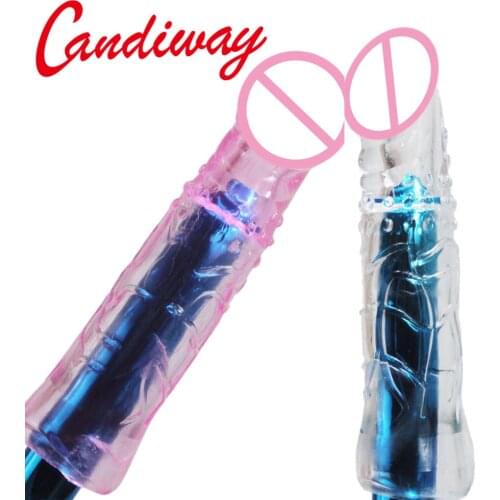Vibrator sleeve Penis Extend BOLD Reusable Delay Impotence contraceptive extension G point dildo cover Sex toys for Men