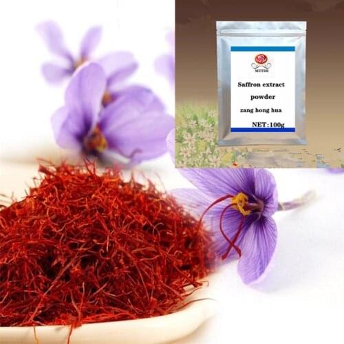 Natural Premium Saffron Extract Powder Supports Blood Circulation, Blood Stasis, Anti-inflammatory, Immunity Enhancement