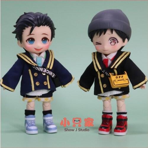 Clothes Obitsu11 OB11 1/12 suit coat bag/hat Young children available for cu-poche OB11 accessories coat