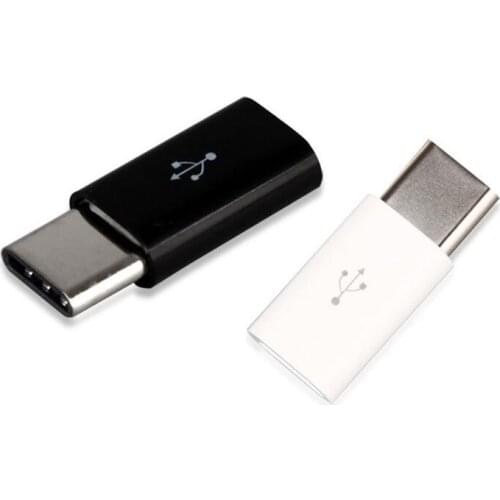 Type-C Male Connector To Micro USB 2.0 Female Android Phone Rubber Shell Otg Adapter Converter Data Adapter MA307 Dropshipping