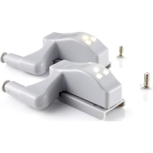 Universal Kitchen Cabinet Hinges LED Sensor Light System 0.25W Furniture Hardware for Bedroom Cupboard Closet Wardrobe 10pcs/set