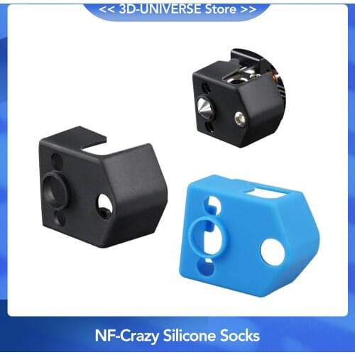 NF-Crazy Silicone Socks For 3D Printer Hotend Temperature Protection For Ender 3 Pro Alfawise