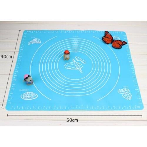 Large Scale Food-Grade Silicone Band 50 * 40 Silicone Mat Dough Mat Surface Kitchen Gadgets And Baking