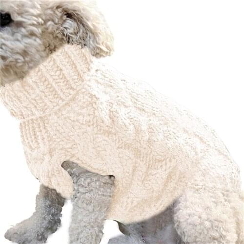 Dog Sweater Pet Supplies Knitted Jumper Sweater Winter New Warm Puppy Dog Jumper Pet Clothes Oversize M/L/Xl