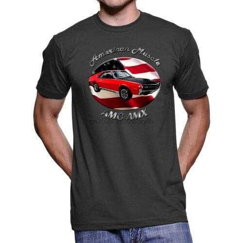 AMC AMX American Muscle Men`s Dark T-Shirt