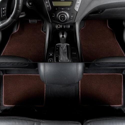 Kalaisike universal car floor mat for Mercedes Benz All Models E class GLA GLE S500 GLK A160 180 B200 c200 c300 car styling