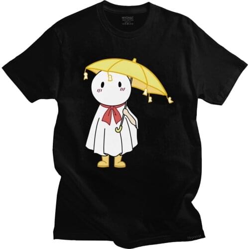 Gorgeous Men T Shirt Weathering With You Tshirt Tenki No Ko Short Sleeves Cotton T-shirt Casual Nagi Umbrella Tee Tops Clothing