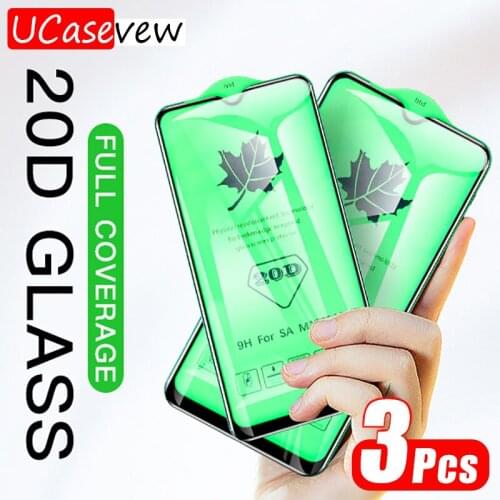 20D Full Cover Tempered Glass For Samsung A91 A81 A71 A730 A51 A31 A21S A9 A8 A6 Plus J4 remium Screen Protector Protective Film