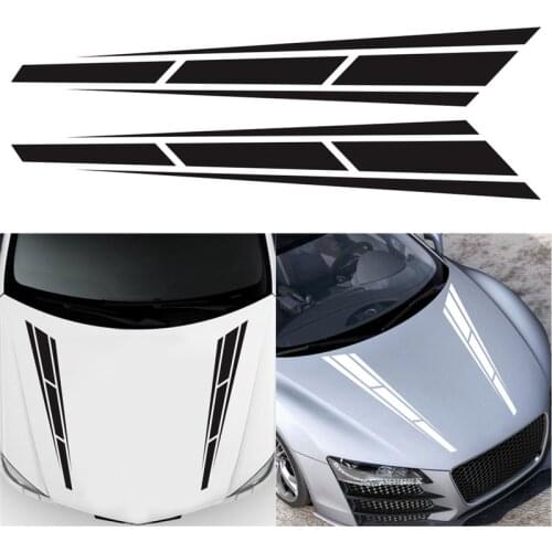 1pc hood stripe sticker stripe modified sticker vinyl pinstripe car universal hood decal decoration car accessories