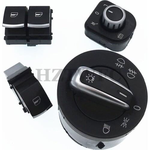 5K3959857 5ND959855 5ND959565B 5ND941431A New For VW Eos Golf MK5 MK6 GTI RIBBIT R32 Mirror Headlight Window Switch