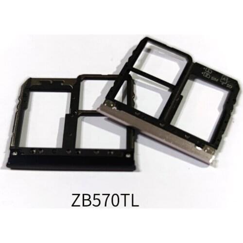 For ASUS Zenfone Max Plus ZB570TL Sim Card Tray Holder SD Slot Adapter