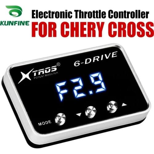Car Electronic Throttle Controller Racing Accelerator Potent Booster For CHERY CROSS Tuning Parts Accessory