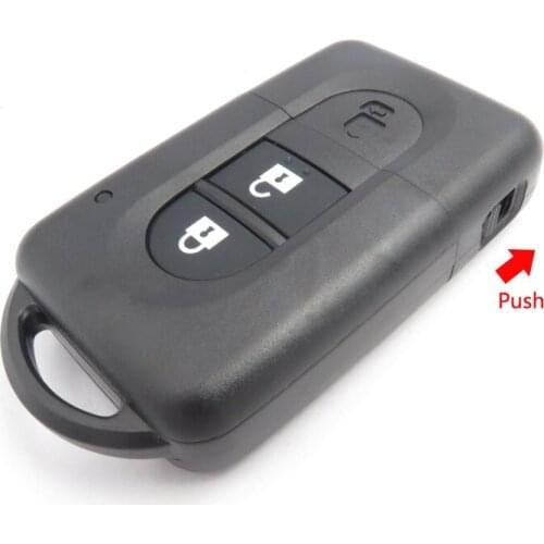 Cocolockey New 2 Button Replacement Remote Car Key Shell Fob Case For Nissan MICRA Xtrail QASHQAI JUKE DUKE NAVARA NO LOGO