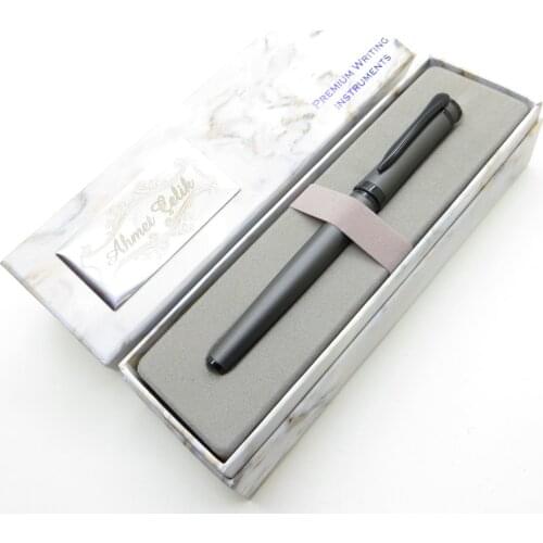 Wings Marble R54 Mat Smoked Roller Pen | İsme Special Pen | Gift Pen