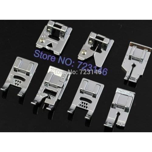 TAIWAN Lot 35 Presser Foot Feet Domestic Sewing Machine Part Accessories for Brother Juki Singer JANOME Elnita Pfaff GIFT 37pcs