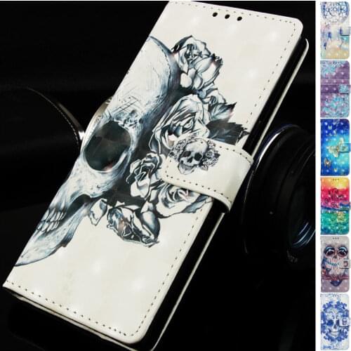 Floral Skull Cute Wallet For Etui iPhone 13 SE 2020 XR X XS Leather Cover For Case Apple iPhone 12 11 Pro Max 2020 Mini P03E