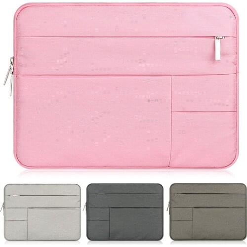 NEW Arrival Laptop Waterproof Bags Sleeve Notebook Case for Lenovo Macbook Air 11 12 13 14 15 15.6 Inch Cover Pro Zipper Bag