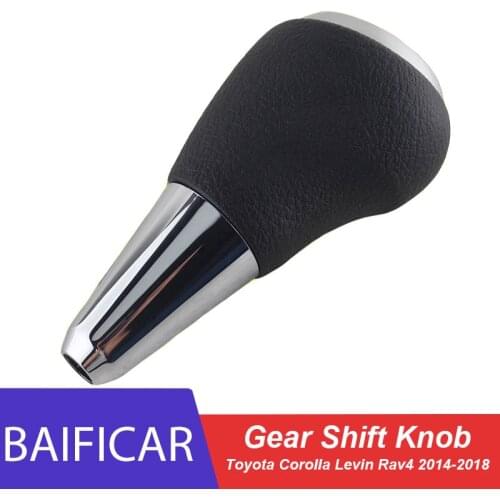 Baificar Brand New High Quality Gear Shift Knob For Toyota Corolla Levin Rav4 2014 2015 2016 2017 2018