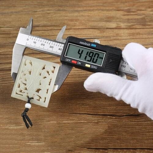 Genuine Household Stainless Steel Digital Display Vernier Caliper Digital Caliper Electronic Caliper 0-150/200/300mm ruler
