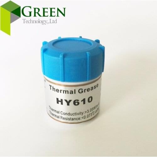 Golden Thermal Grease HY610 Heatsink Compound Paste For CPU GPU VGA 10g 10PCS Best cooling effect