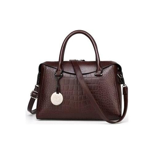 Snakeskin Pattern Handbags 2021New Fashion Alligators Woman PU Leather Shoulder Messenger Bag With Ladies Totes bolso mujer 핸드백