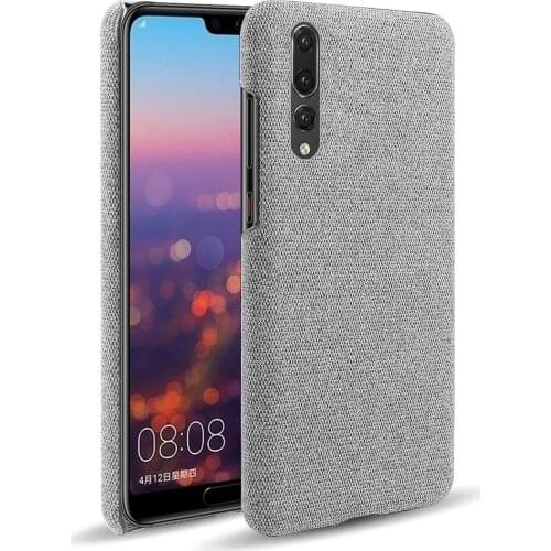 Cloth Cases for Huawei P20 Pro Lite Case Slim Retro Cloth Hard Phone Cover For Huawei P20lite P 20 Lite Pro P20pro P20lite Coque
