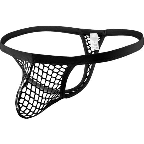 Sissy Mens Panties Sexy Lingerie Mesh Tanga Thong Men Underwear G String Erotic Lingerie Underwear Men Porno Underpant Knicker