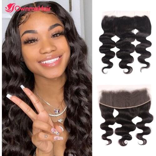 13x4 Lace Frontal Closure Transparent Lace Closure 4x4 Lace Closure Human Hair Brazilian Remy Hair Body Wave Lace Closure Hair