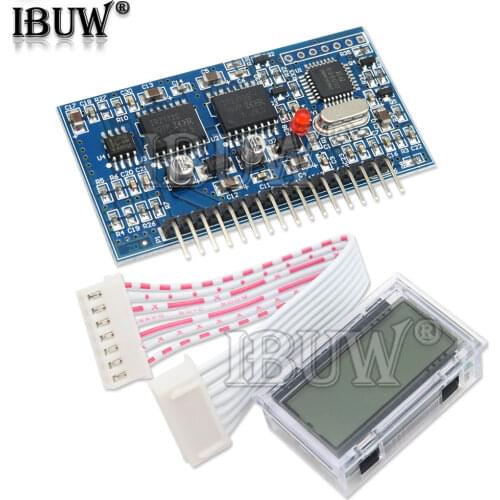 1PCS EGS002 "EG8010 + IR2110" DC-DC DC-AC Pure Sine Wave Inverter Generator SPWM Boost Driver Board Driver Module +LCD
