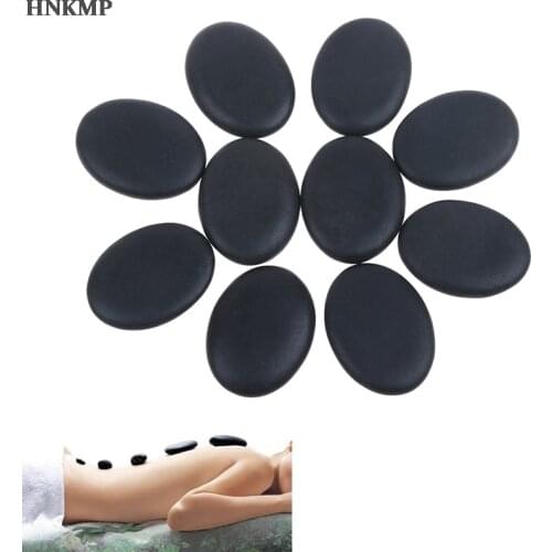 2/6/8/10PCS Natural Energy Spa Rock Basalt Stone Beauty Stones Massage Lava Natural Stone Massage Stones Massage Massage Set