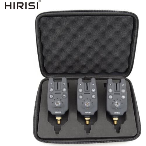 3pcs/Set LED Waterproof Fishing bite alarm indicator for carp fishing tackle