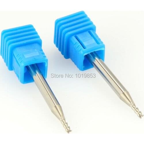 5pcs SLONS S200AL-1.5*4*50L 4mm shank diameter tungsten carbide end mill for Aluminium alloy
