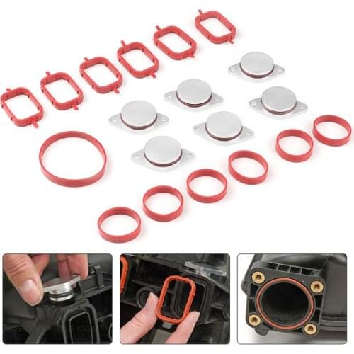 6x33mm Fit for BMW Diesel Vehicles Swirl Flap Blank Car Accessories Kit