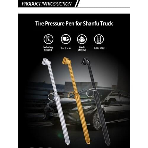 Auto Car Vehicle Motor Tyre Tire Air Pressure10-50PSI Mini Test Meter Gauge Pen Quick Check Tire Pressure