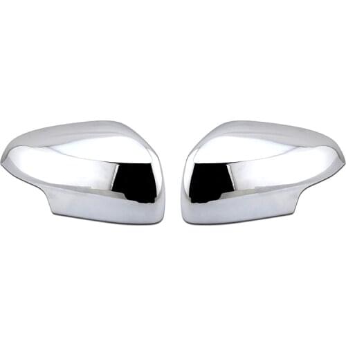 Car Chrome rear view door wing side mirror covers cap trim backs for Jaguar X-type2008 XF XFR 08-09 XJ6 XJ8 X358 07-09