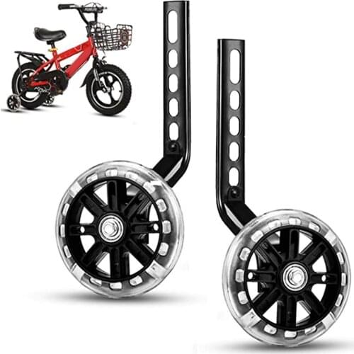 Childrens Bicycle Auxiliary Wheel 12 14 16 18 20 Inch Protection Balance Wheel Rubber Wheel