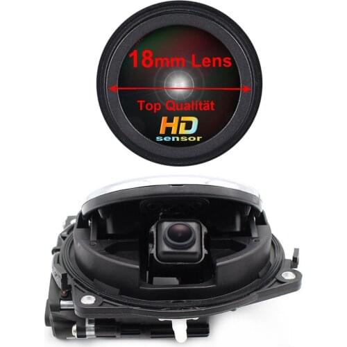 For VW Golf 5 6 GTR magotan B6 B7 Polo Passat Lamando GTS Pharton CC MK6 EOS Beetle TiganBadge VW logo Flipping Emblem camera